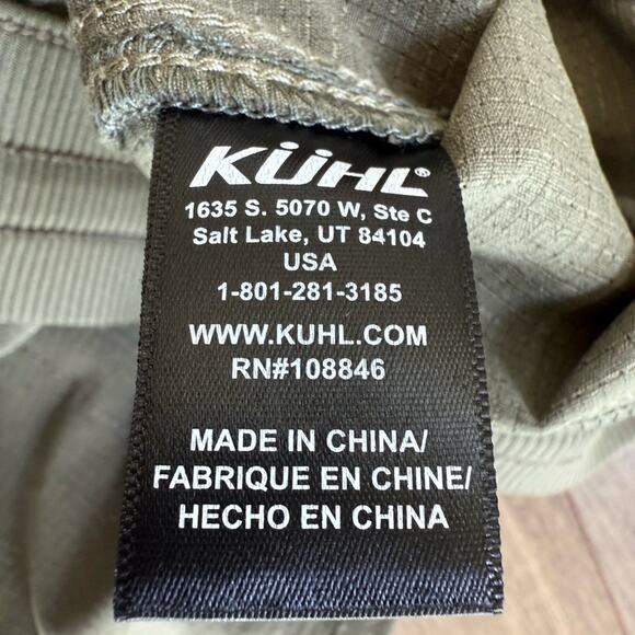 Kuhl Women's Strattus Ripstop Straight Leg Hiking Outdoor Pants Size 10 Regular - Picture 11 of 15